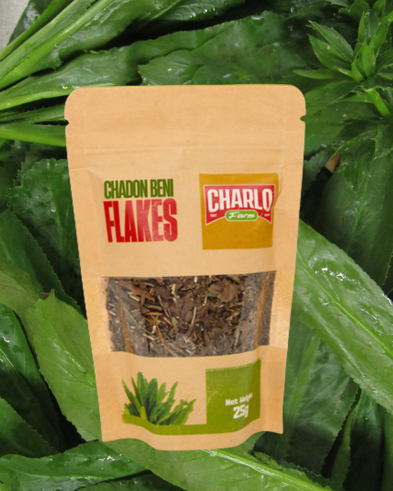 Charlo Farm Chadon Beni Flakes | 25g |Premium Caribbean Culantro Seasoning - Image 2