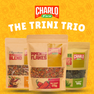 The Trini Trio Seasoning Bundle | Caribbean Seasoning Blend, Chadon Beni Flakes & Pimento Flakes