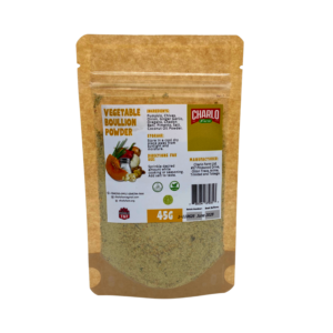 Charlo Farm Vegetable Boullion Powder | 45 g |Premium Caribbean Vegetable-Based Seasoning